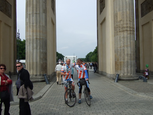 Unter dem Brandenburger Tor